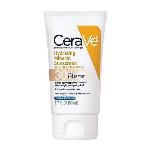 CeraVe Hydrating Tinted Mineral Sunscreen SPF30
