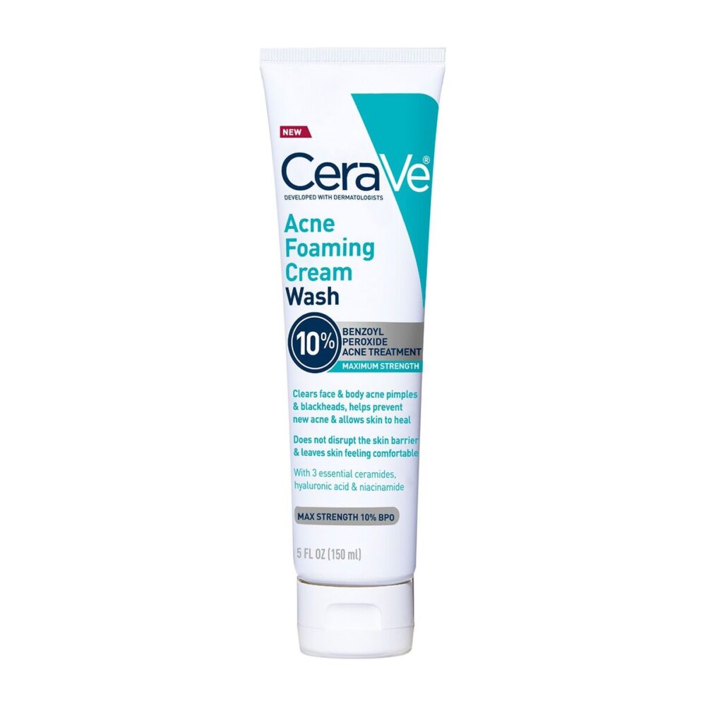 CeraVe Acne Foaming Cream Cleanser